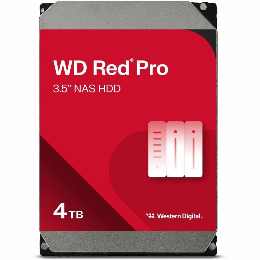 Western Digital Red Pro WD4005FFBX 4TB NAS Hard Drive - High Performance & Reliability