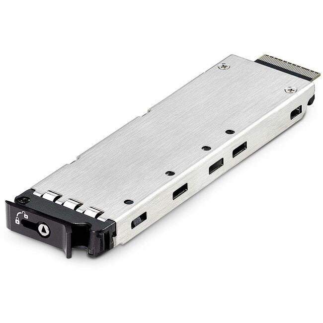 Boîtier de disque dur StarTech.com PCI Express NVMe 4.0 - Noir, Argent
