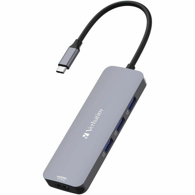 VERBATIM USB-C PRO MULTIPORT HUB CMH 08 8 PORTS