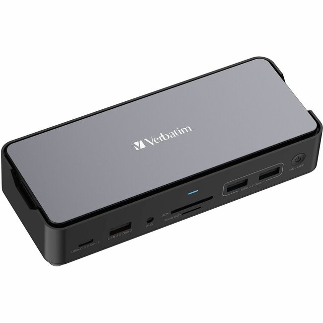 Station d'accueil Verbatim USB-C Pro 15 en 1 - SSD Vi3000 256 Go