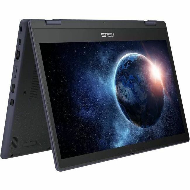 Asus BR1402F BR1402FGA-EN21T-CA Ordinateur portable 2 en 1 convertible et robuste avec écran tactile 14" - Full HD - Intel N-Series N200 - 8 Go - Gris minéral