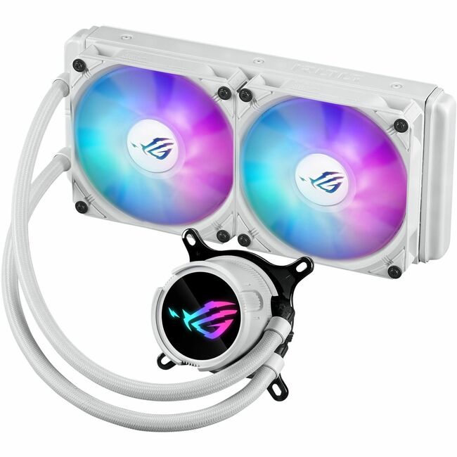REFROIDISSEUR DE LIQUIDE DE PROCESSEUR TOUT-EN-UN ASUS ROG STRIX LC III 240 ARGB WHITE EDITION