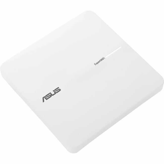 POINT D'ACCÈS POE WIFI 6 (802.11AX) DOUBLE BANDE ASUS EXPERTWIFI EBA63 AX3000, PRISE EN CHARGE