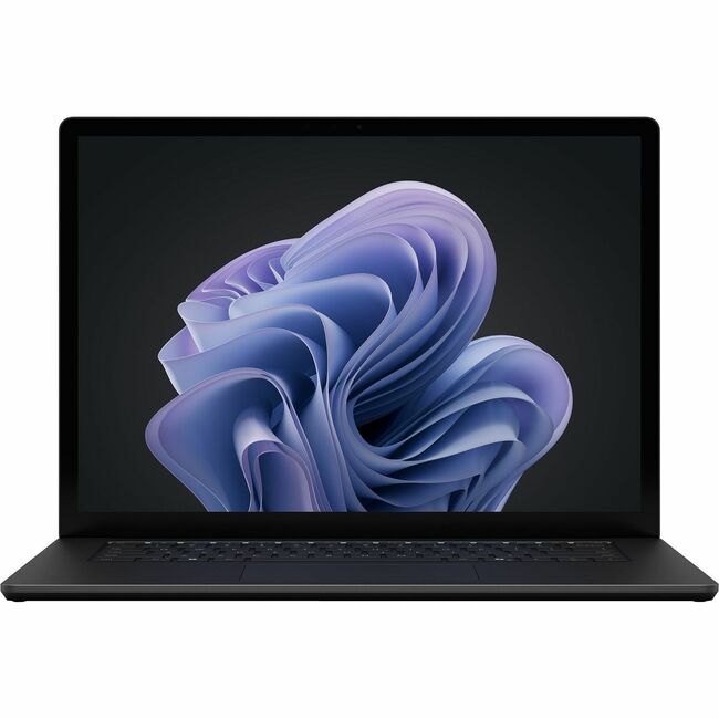 Ordinateur portable Microsoft Surface Laptop 6 13,5" à écran tactile - Intel Core Ultra 5 - 16 Go - SSD 256 Go - Clavier anglais, français - Noir