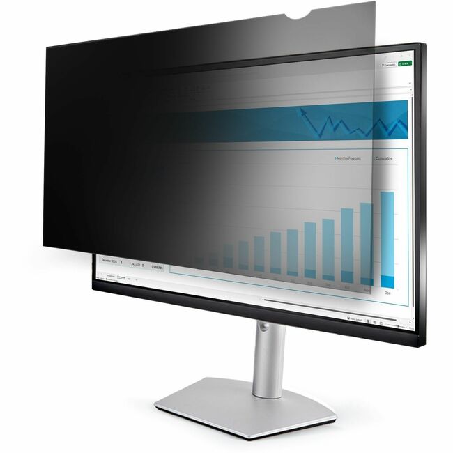 StarTech.com Écran de confidentialité pour écran d'ordinateur 25 pouces 16:9, filtre de confidentialité antireflet avec réduction de la lumière bleue, protection de sécurité de vue +/- 30°