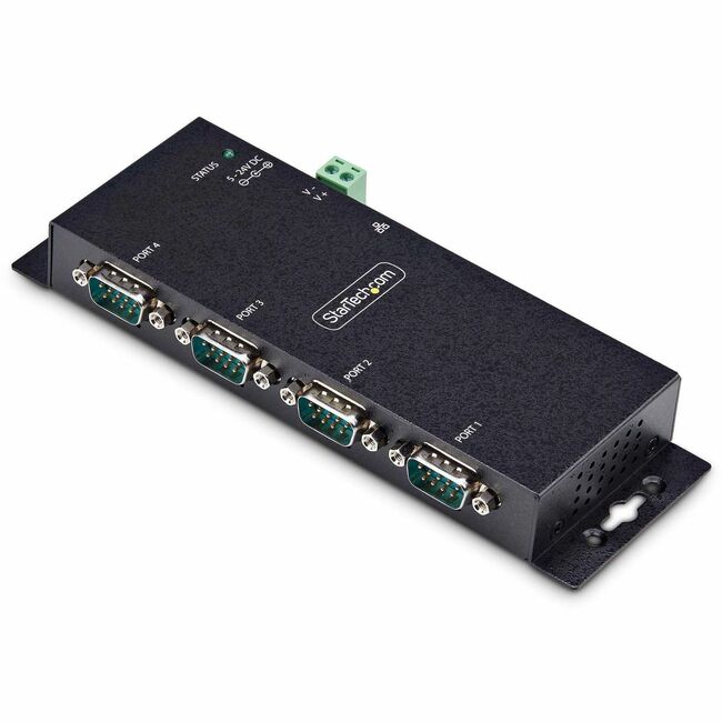 ADAPTATEUR SÉRIE VERS ETHERNET 4 PORTS STARTECH, SERVEUR DE PÉRIPHÉRIQUES SÉRIE IP POUR RS232 DE