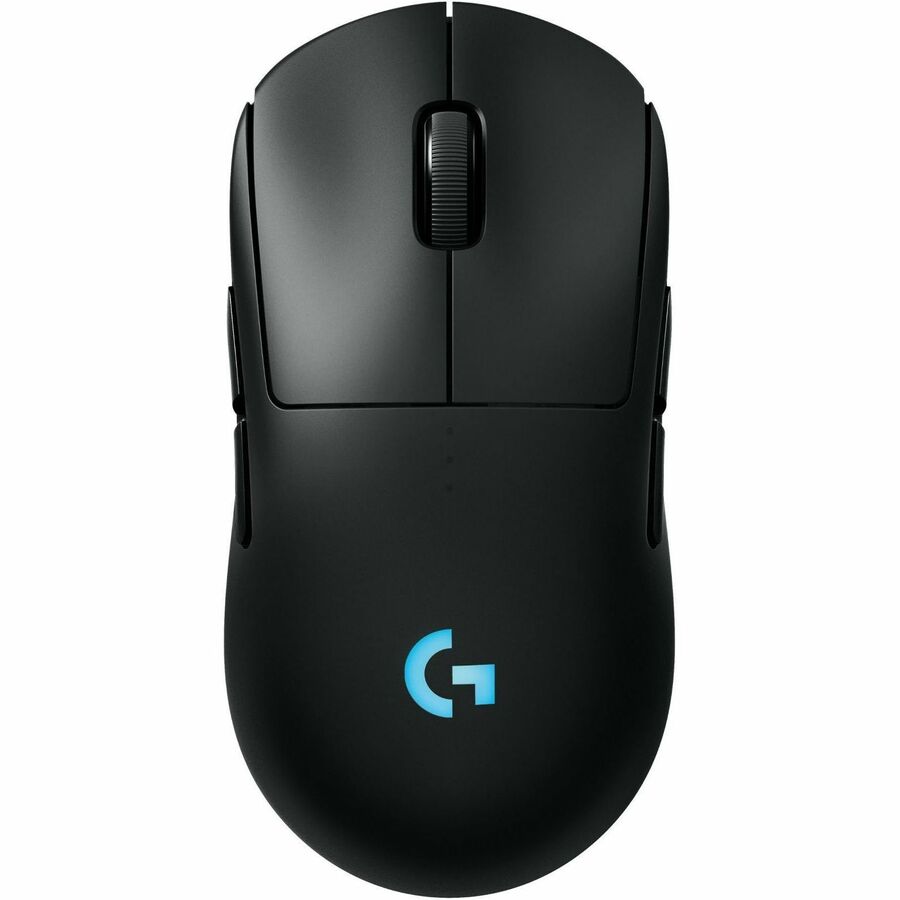 Souris de jeu sans fil Logitech G PRO 2 LIGHTSPEED, souris pour droitier ou gaucher avec jusqu'à 4 boutons latéraux magnétiques personnalisables et commutables, capteur 32 000 DPI, chargement USB-C, pour PC/Mac - Noir