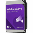 Western Digital Purple Pro WD102PURP 10 TB Hard Drive - 3.5" Internal - SATA (SATA/600) - Conventional Magnetic Recording (CMR) Method