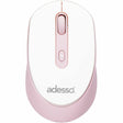 Adesso iMouse A30P Wireless Mouse with AI CoPilot Shortcut Button (Pink)