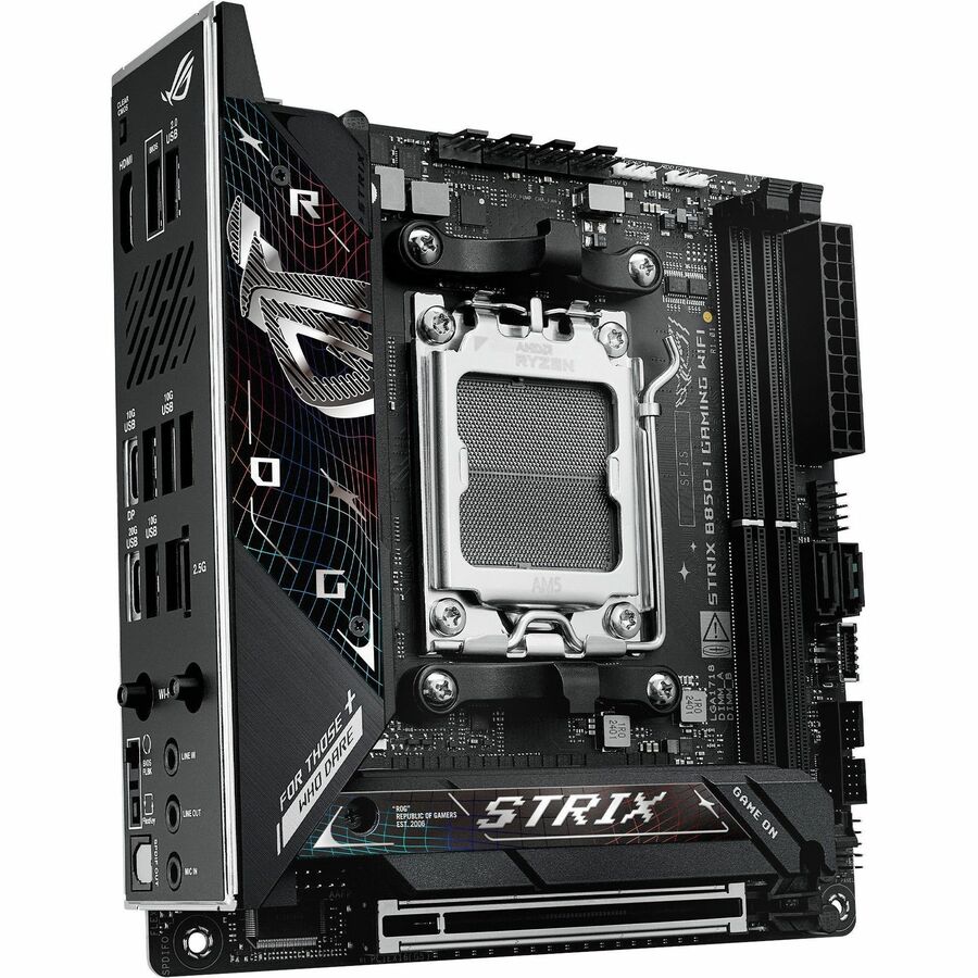 Asus ROG Strix B850-I GAMING WIFI Gaming Desktop Motherboard - AMD B850 Chipset - Socket AM5 - Mini ITX