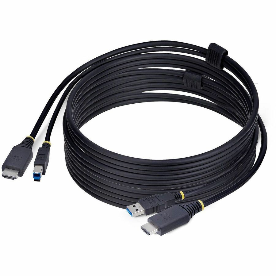 STARTECH 10FT (3M) HDMI AND USB 5GBPS KVM CABLE, 4K 60HZ, HDMI 2.0 AND USB COMBO