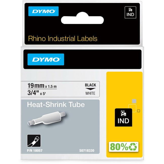 Étiquettes pour tubes thermorétractables Dymo Rhino