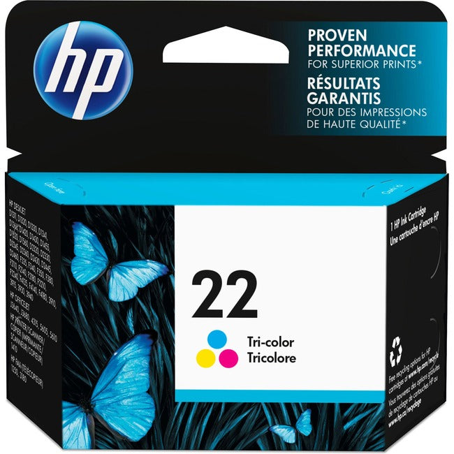 Cartouche d'encre d'origine HP 22 - Pack individuel