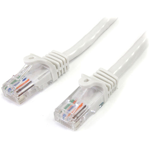 Câble patch UTP Cat5e anti-accroc StarTech.com de 7,6 m, blanc
