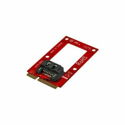 StarTech.com Adaptateur mSATA vers SATA HDD/SSD - Carte convertisseur Mini SATA vers SATA