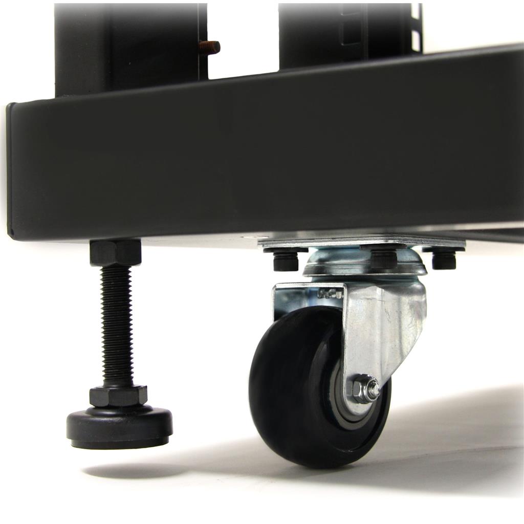 StarTech.com Armoire de serveur 32U à 4 montants, armoire de données 19 pouces pour ordinateur/équipement informatique, rack réseau domestique, rack de serveur demi-hauteur