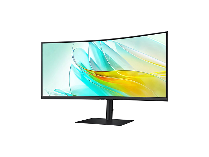 Moniteur LCD incurvé Samsung ViewFinity S6 S34C654UAN de classe 34 pouces UW-QHD - 21:9 - Noir