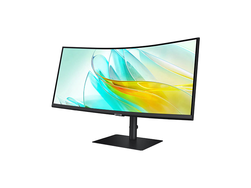 Moniteur LCD incurvé Samsung ViewFinity S6 S34C654UAN de classe 34 pouces UW-QHD - 21:9 - Noir