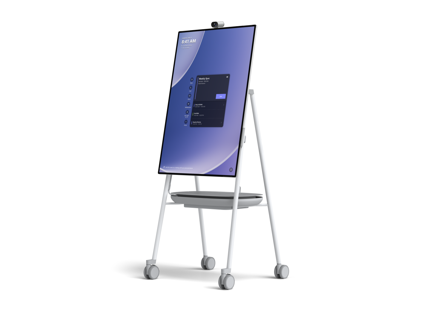 Microsoft Surface Hub 2S All-in-One Computer - Intel Core i5 8th Gen - 8 GB RAM - 128 GB SSD - 50" 3840 x 2560 Touchscreen Display - Desktop - Platinum