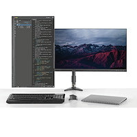 StarTech.com Desk Mount Dual Monitor Arm, Dual Articulating Monitor Arm, Height Adjustable, For VESA Monitors up to 24" (29.9lb/13.6kg)