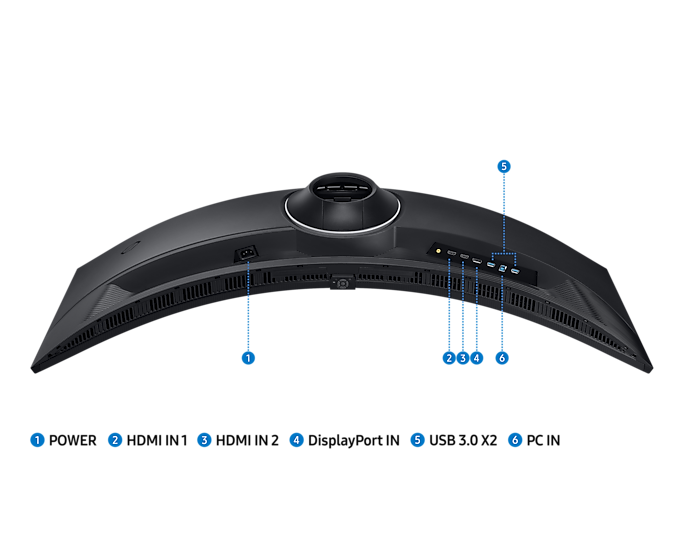 Moniteur de jeu incurvé SAMSUNG Odyssey G9 LS49CG952ENXZA 49 pouces