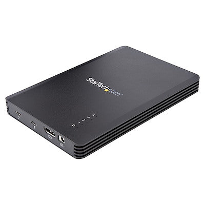 Boîtier StarTech.com Thunderbolt 3 NVMe à 4 baies, pour disques SSD M.2 NVMe, 1 port vidéo DisplayPort et 2 ports descendants TB3, 40 Gbit/s