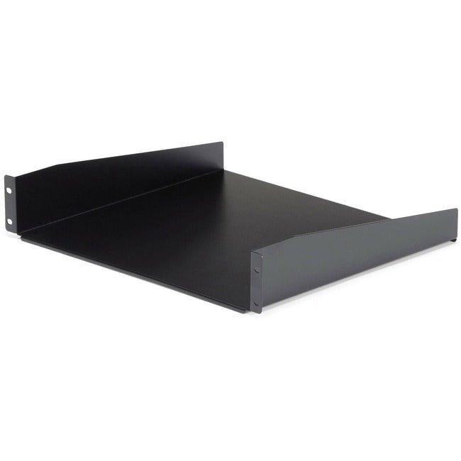 StarTech.com Étagère pour rack de serveur 2U - Plateau de montage en rack cantilever fixe de 40,6 cm de profondeur pour boîtier de données/AV/réseau de 48,3 cm avec écrous à cage et vis