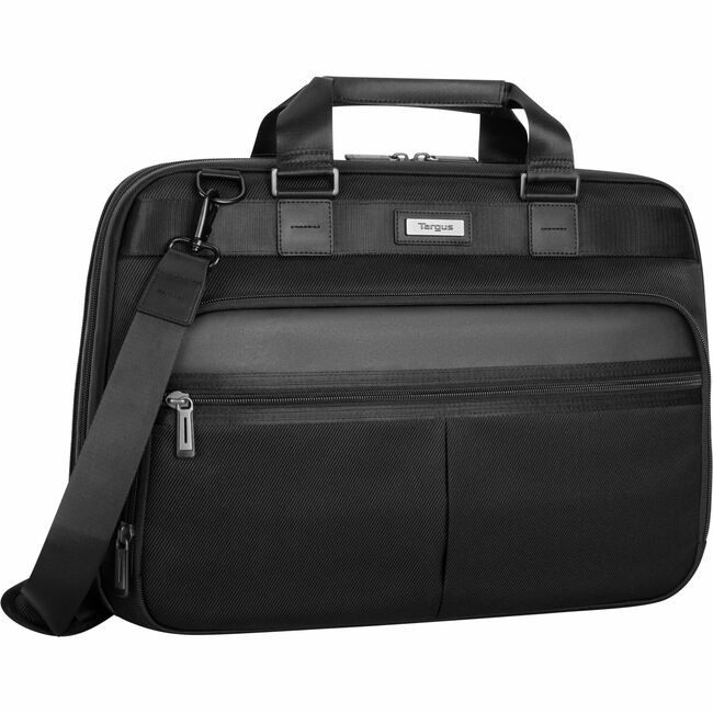 Sacoche de transport (porte-documents) Targus Mobile Elite TBT045US pour ordinateur portable de 15" à 16" - Noir, Gris