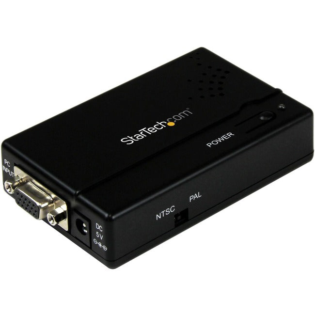Convertisseur VGA vers composite (RCA) ou S-Vidéo haute résolution StarTech.com - PC vers TV