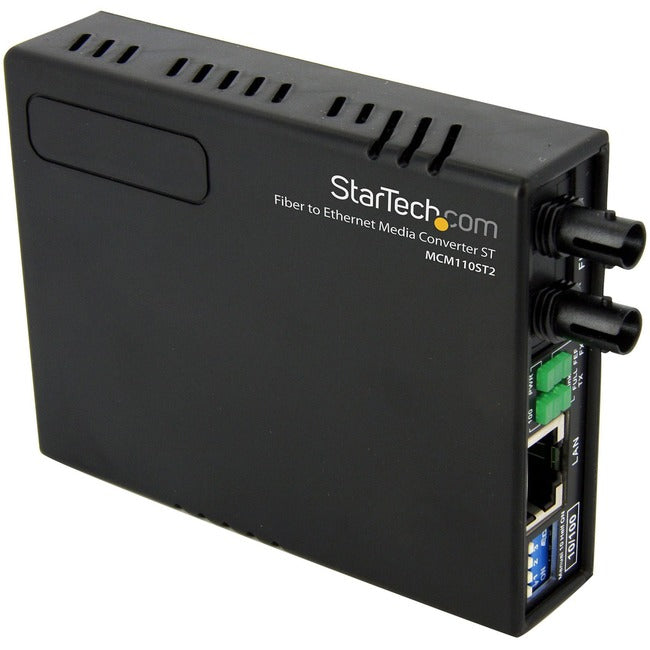 Convertisseur de média Fast Ethernet 10/100 multimode fibre cuivre ST 2 km StarTech.com