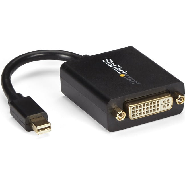 Adaptateur Mini DisplayPort vers DVI StarTech.com, convertisseur Mini DP vers DVI-D, vidéo 1080p, certifié VESA, moniteur/écran mDP 1.2 vers DVI
