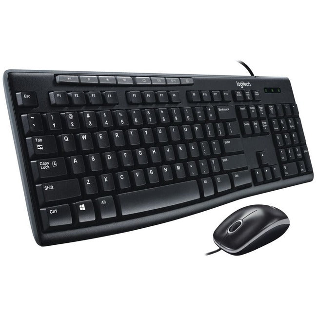 Clavier et souris Logitech Media Combo MK200 - Vente au détail