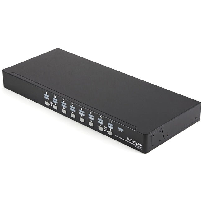 Kit de commutateur KVM USB à montage en rack 1U à 16 ports avec OSD et câbles StarTech.com