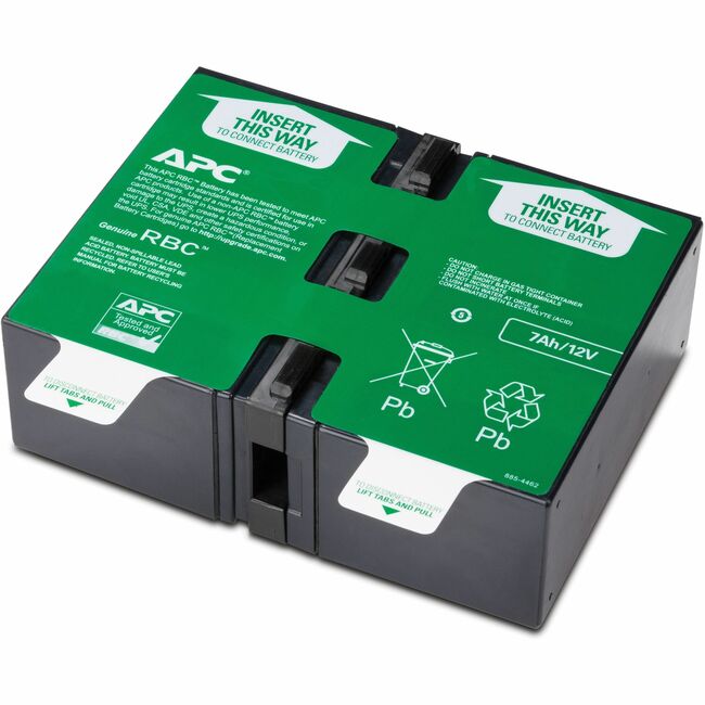 Cartouche de batterie de rechange pour onduleur APC by Schneider Electric APCRBC123 n° 123