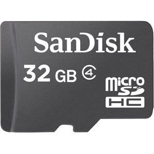 Carte microSDHC SanDisk SDSDQM-032G-B35SAA 32 Go Classe 4 - 1 paquet