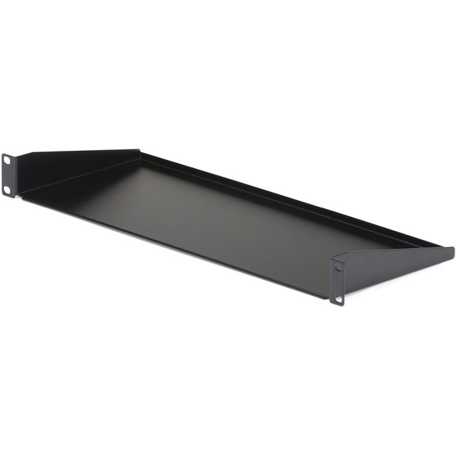 StarTech.com Étagère pour rack de serveur 1U - Plateau de montage en rack cantilever fixe de 17,8 cm de profondeur pour boîtier de données/AV/réseau de 48,3 cm avec écrous à cage et vis