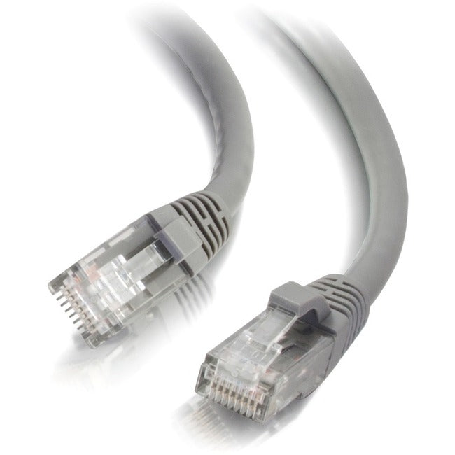 Câble Ethernet non blindé C2G Cat6 15 pieds - Câble de raccordement réseau Cat 6 - Gris