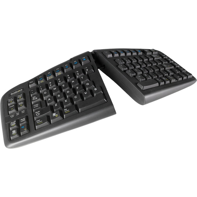 Clavier Goldtouch USB V2 Noir pour PC et Mac par Ergoguys