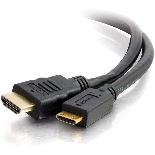 Câble HDMI vers Mini HDMI haute vitesse C2G 2 m avec Ethernet - 4K 60 Hz (6 pi)