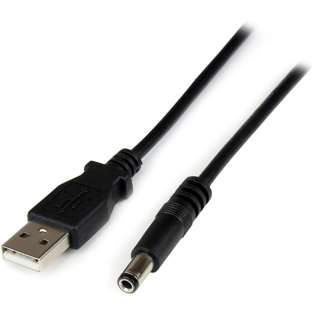 Câble d'alimentation USB vers type N 5 V CC de 1 m de Star Tech.com - USB A vers 5,5 mm CC