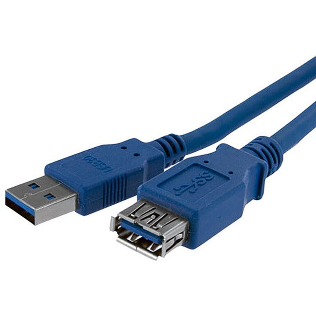 Câble d'extension USB 3.0 SuperSpeed (5 Gbit/s) A vers A de StarTech.com - Bleu - 1 m - M/F
