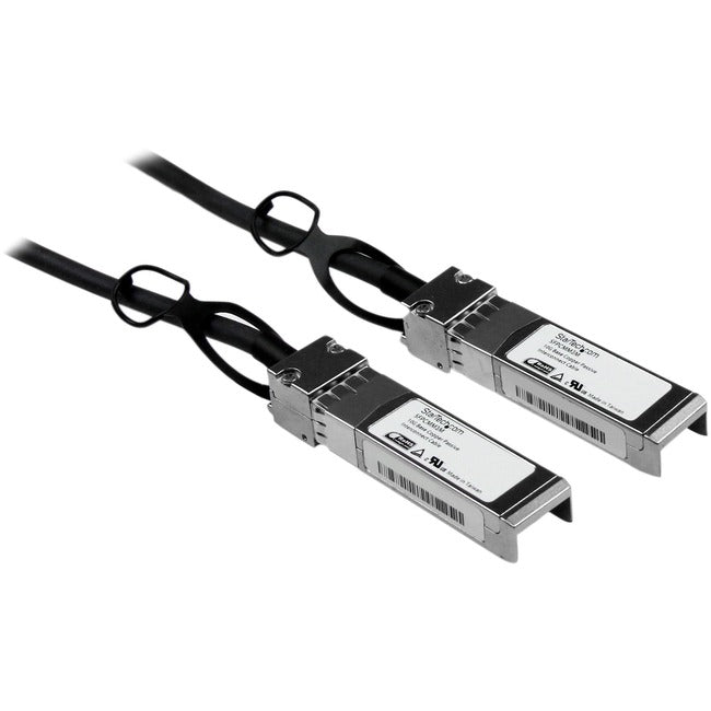 Câble à connexion directe 10G SFP+ vers SFP+ de 3 m de StarTech.com pour Cisco SFP-H10GB-CU3M - DAC 10GbE SFP+ en cuivre Twinax passif 10 Gbit/s