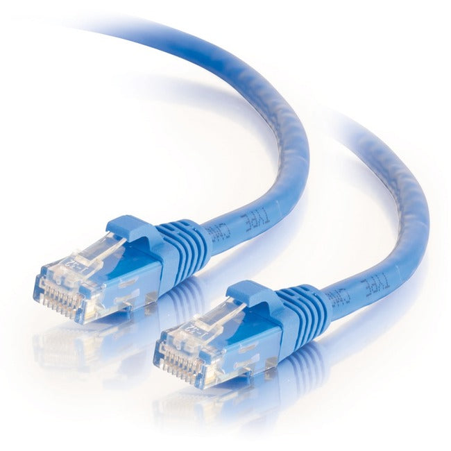 Câble de raccordement réseau Ethernet Cat6 anti-accroc non blindé (UTP) C2G 4 pieds - Bleu