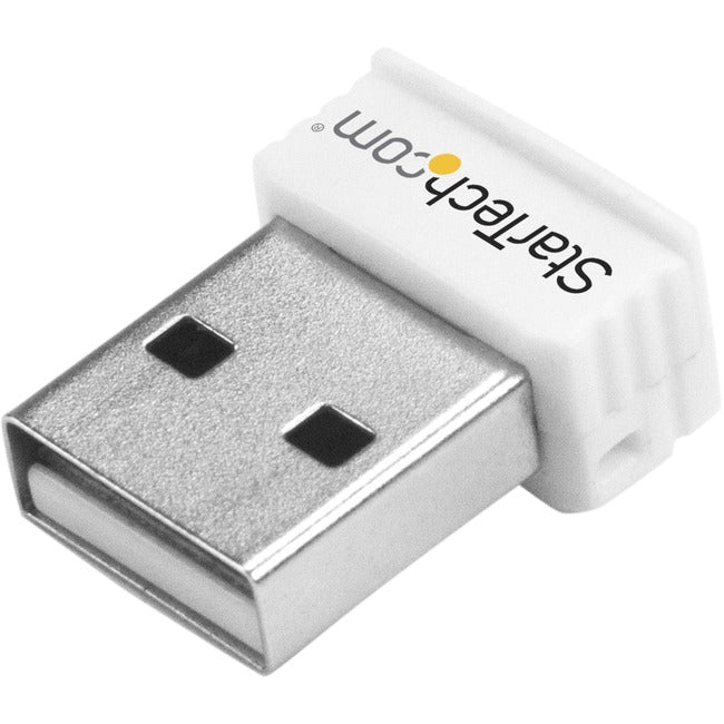 Adaptateur réseau sans fil N mini USB 150 Mbps de StarTech.com - Adaptateur WiFi USB 802.11n/g 1T1R - Blanc