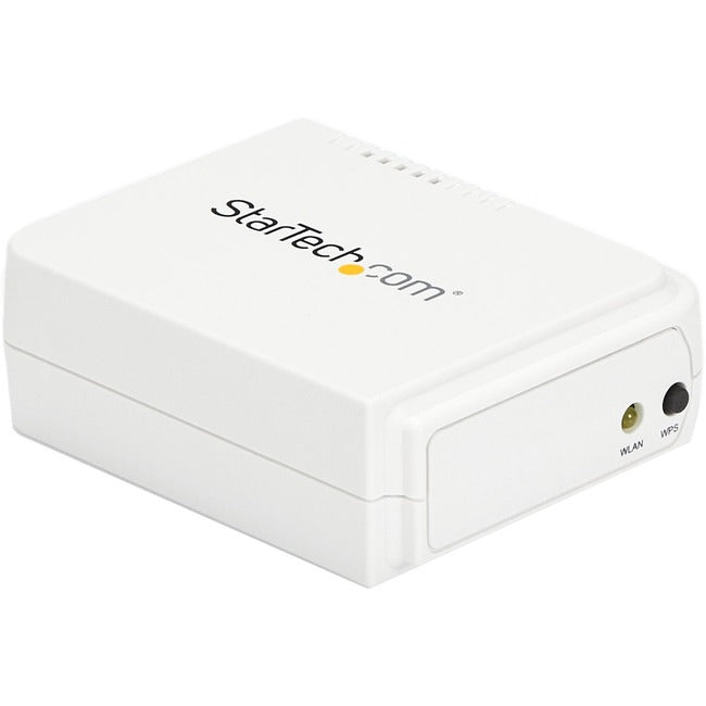 Serveur d'impression réseau sans fil N USB 1 port StarTech.com avec port Ethernet 10/100 Mbps - 802.11 b/g/n