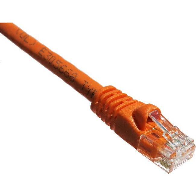 Câble de raccordement Axiom 50FT CAT5E 350 MHz avec gaine moulée (orange)