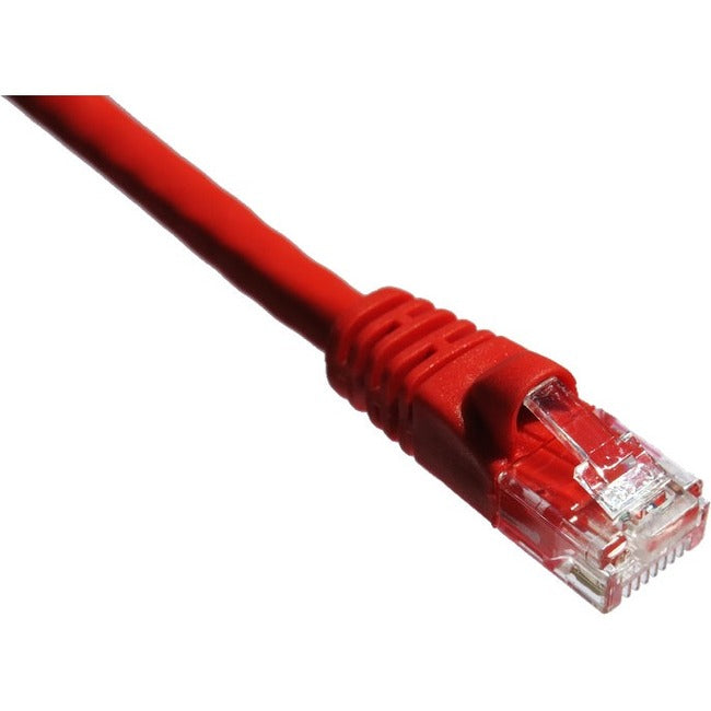 Câble de raccordement Axiom 2FT CAT5E 350 MHz avec gaine moulée (rouge)