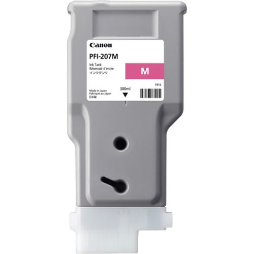 Cartouche d'encre à jet d'encre d'origine Canon PFI-207M - Pack magenta