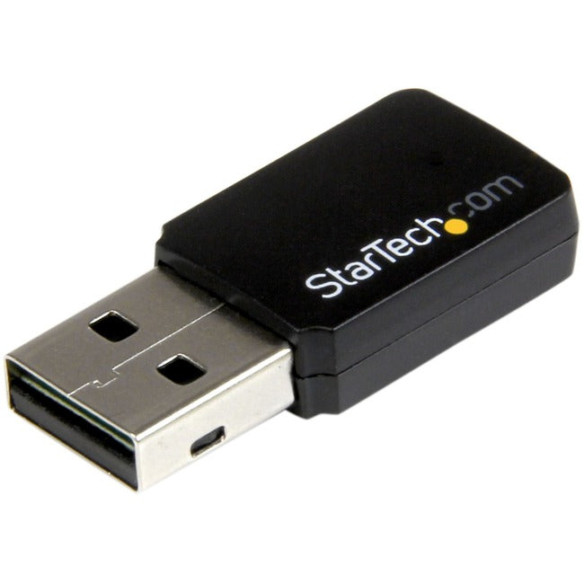 Adaptateur réseau sans fil AC double bande mini USB 2.0 AC600 de StarTech.com - Adaptateur WiFi 1T1R 802.11ac