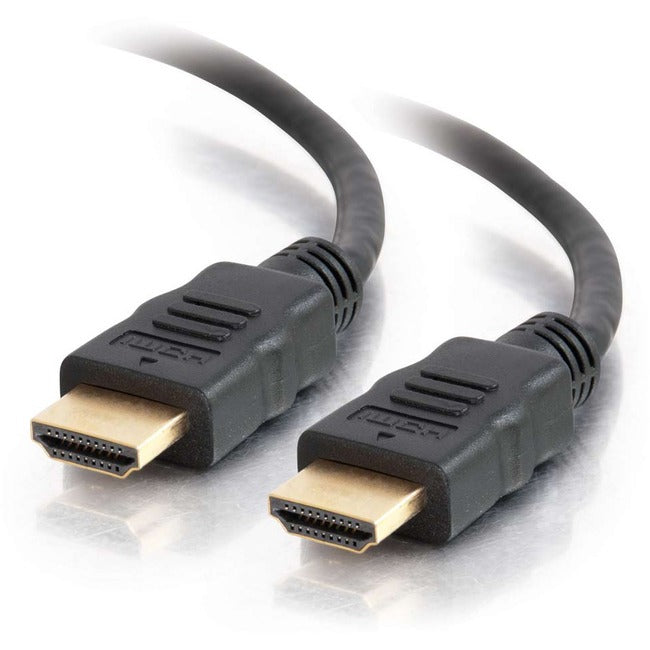 Câble HDMI haute vitesse C2G 1,5 pi/18 po avec Ethernet - 4K 60 Hz - M/M